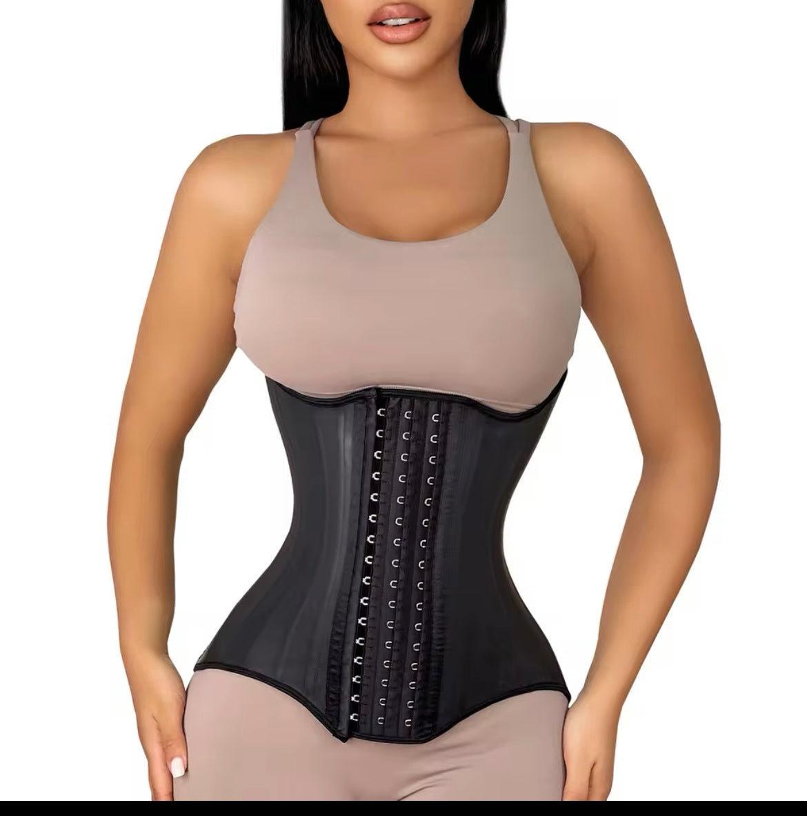 CURVY LATEX HOURGLASS WAIST TRAINER